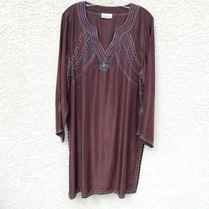 Boho Silk Tunic